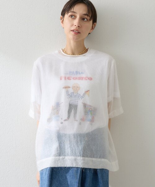 Whim Gazette ウィムガゼット THE PAUSE シアーシャツ Whim Gazette(ウィム ガゼット)の【THE PAUSE】2WAYシアーシャツ