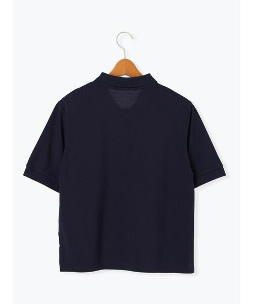 Lugnoncure(ルノンキュール)の「鹿の子ポロシャツ(その他トップス・レディース・ブラック/オフホワイト/ネイビー・F)」の16枚目の写真