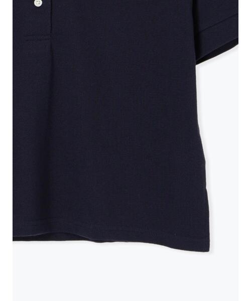 Lugnoncure(ルノンキュール)の「鹿の子ポロシャツ(その他トップス・レディース・ブラック/オフホワイト/ネイビー・F)」の19枚目の写真