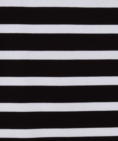 Rie Miller（リエミラー）の「BIGマリンボーダーボートネックプルオーバーカットソー（Tシャツ/カットソー・レディース・ブラウン系その他/ブラック系その他/ブルー系その他・38）」の7枚目の写真