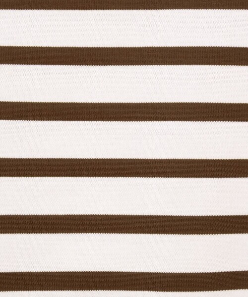 Rie Miller（リエミラー）の「BIGマリンボーダーボートネックプルオーバーカットソー（Tシャツ/カットソー・レディース・ブラウン系その他/ブラック系その他/ブルー系その他・38）」の9枚目の写真