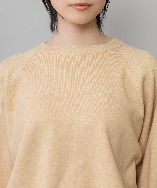 Munich（ミューニック）の「12GGゴム地編みニットバックオープンプルオーバー（Tシャツ/カットソー・レディース・ブラック/ブラウン/ライトベージュ・FREE）」の10枚目の写真