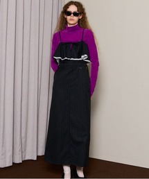 MAISON SPECIAL(]XyV)́y25AW PRE-ORDERzFrilled Camisole Dress/tL~s[XyMAISON SPECIAL/]XyVz(s[X)