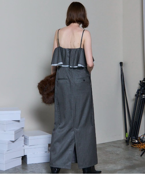 25AW PRE-ORDER】Frilled Camisole Dress/フリルキャミ