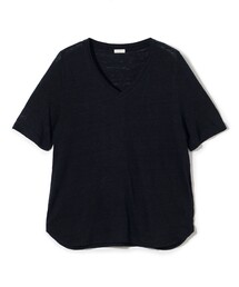 GALERIE VIE | リネンジャージー Vネックプルオーバー(Tシャツ/カットソー)