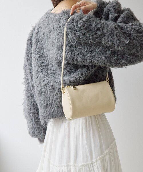 gemeil（ジェムイル）の「3WAYエッグショルダーバッグS（CE-1597）（ショルダーバッグ・レディース・ベージュ/ボルドー/ブラック/カーキ/グレイッシュベージュ・FREE）」の14枚目の写真