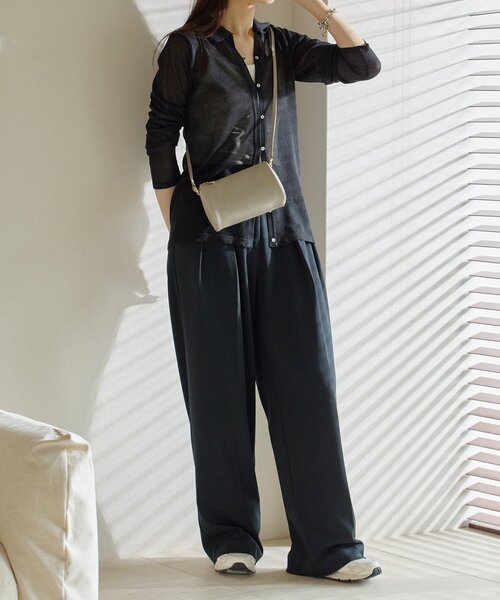 gemeil（ジェムイル）の「3WAYエッグショルダーバッグS（CE-1597）（ショルダーバッグ・レディース・ベージュ/ボルドー/ブラック/カーキ/グレイッシュベージュ・FREE）」の16枚目の写真