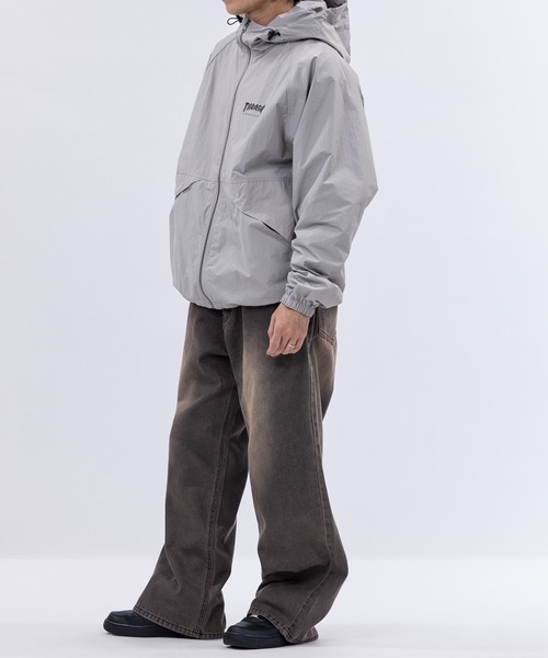 THRASHER(スラッシャー)の「【at】〔THRASHER/スラッシャー〕ナイロン ロゴプリント シェルジャケット マウンテンパーカー(マウンテンパーカー・メンズ・カーキ/ブラック/ライトグレー・LARGE/MEDIUM)」の16枚目の写真