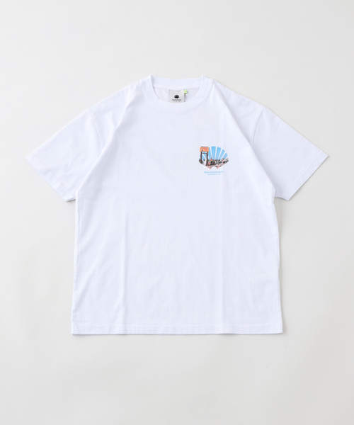 JOURNAL STANDARD relume(ジャーナルスタンダード レリューム)の「NEW AMSTERDAM SURF ASSOCIATION ROAD TRIP TEE VIEW 2501174002(Tシャツ/カットソー・メンズ・ホワイト・MEDIUM/LARGE)」の1枚目の写真