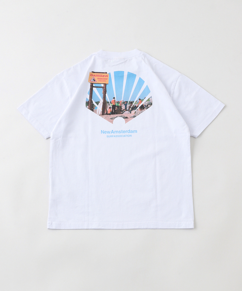 JOURNAL STANDARD relume(ジャーナルスタンダード レリューム)の「NEW AMSTERDAM SURF ASSOCIATION ROAD TRIP TEE VIEW 2501174002(Tシャツ/カットソー・メンズ・ホワイト・MEDIUM/LARGE)」の2枚目の写真