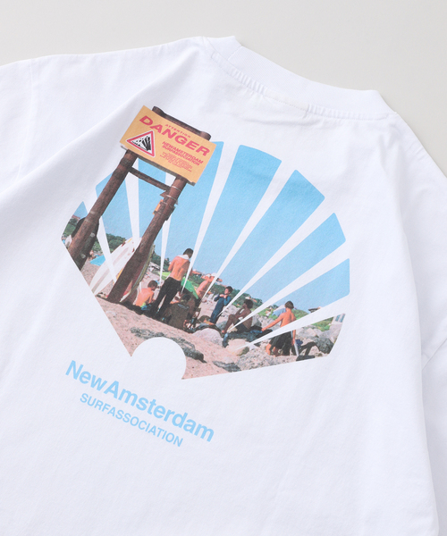 JOURNAL STANDARD relume(ジャーナルスタンダード レリューム)の「NEW AMSTERDAM SURF ASSOCIATION ROAD TRIP TEE VIEW 2501174002(Tシャツ/カットソー・メンズ・ホワイト・MEDIUM/LARGE)」の5枚目の写真