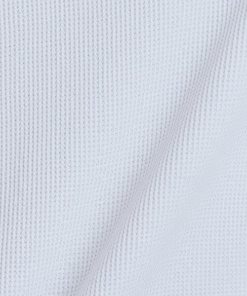 tk.TAKEO KIKUCHI（ティーケータケオキクチ）の「ワッフルヘンリーカットソー（Tシャツ/カットソー・メンズ・アイボリー/ブラック/チャコールグレー/ホワイト・02/03/04）」の8枚目の写真