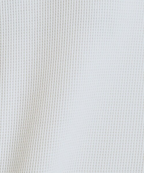 tk.TAKEO KIKUCHI（ティーケータケオキクチ）の「ワッフルヘンリーカットソー（Tシャツ/カットソー・メンズ・アイボリー/ブラック/チャコールグレー/ホワイト・02/03/04）」の12枚目の写真