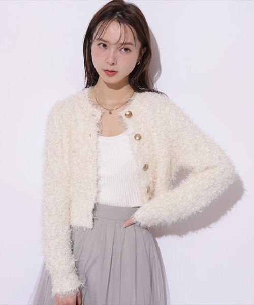 Mystrada フェザーカーデ Mystrada（マイストラーダ）の「フェザーカーデ（ニット