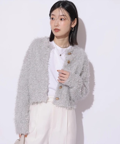 Mystrada（マイストラーダ）の「フェザーカーデ（ニット