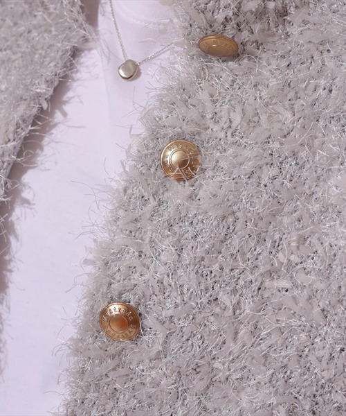 Mystrada（マイストラーダ）の「フェザーカーデ（ニット/セーター