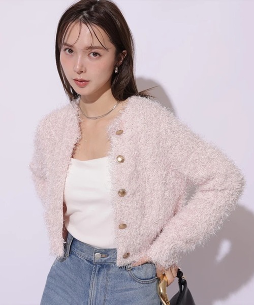 Mystrada（マイストラーダ）の「フェザーカーデ（ニット/セーター