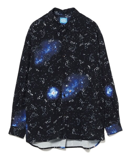 mmts（マミタス）の「ギャラクシー猫星座 シャツ（シャツ/ブラウス・レディース・その他/ブラック・LARGE/MEDIUM）」の2枚目の写真