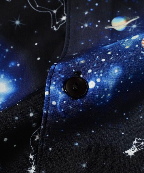 mmts（マミタス）の「ギャラクシー猫星座 シャツ（シャツ/ブラウス・レディース・その他/ブラック・LARGE/MEDIUM）」の8枚目の写真