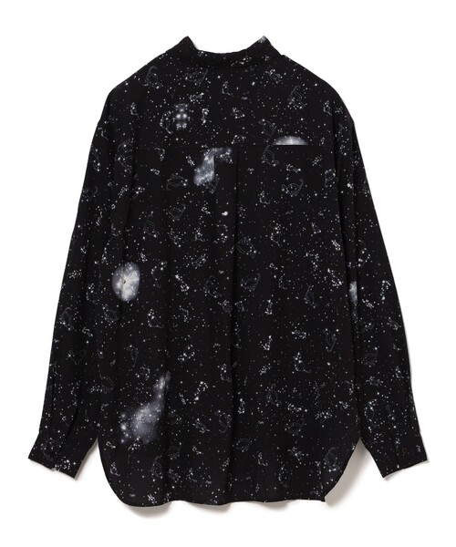 ビームス マミタス/ 　猫総柄シャツブラウス ギャラクシー猫星座 シャツ（シャツ/ブラウス）｜mmts（マミタス