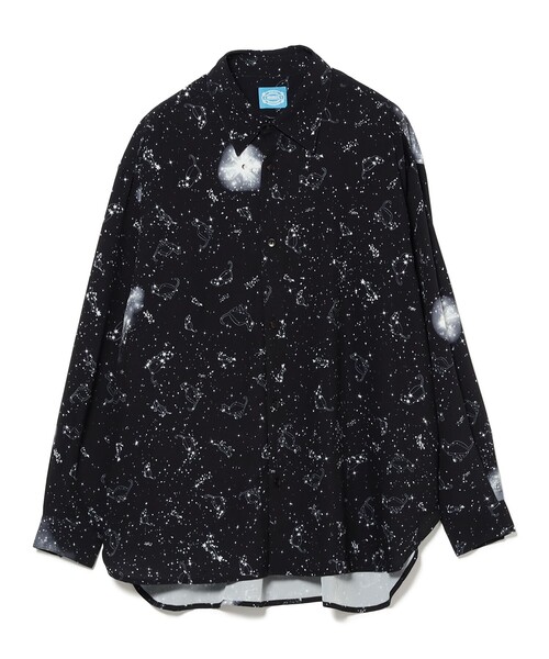 ビームス マミタス/ 　猫総柄シャツブラウス ギャラクシー猫星座 シャツ（シャツ/ブラウス）｜mmts（マミタス