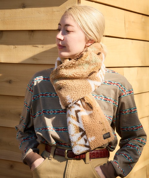 NEIGHBORHOOD×PENDLETON ボア マフラー　オンブレチェック NEIGHBORHOOD×PENDLETON ボア マフラー オンブレチェック