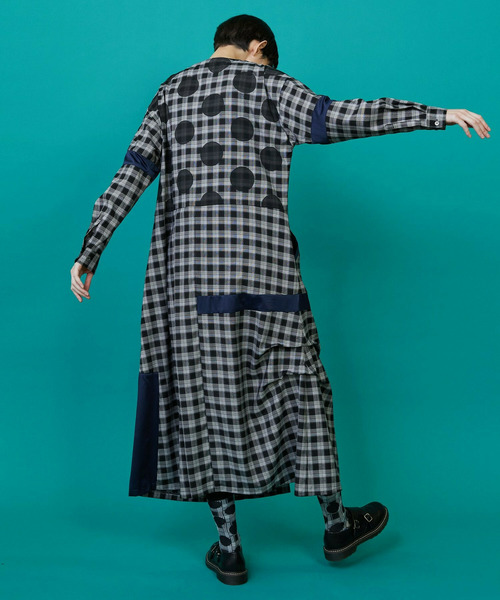 セール】チェックオンドット ワンピース（ワンピース）｜FRAPBOIS