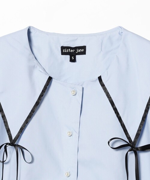 sister jane / Glassy Bowed Collar ブラウス（シャツ/ブラウス