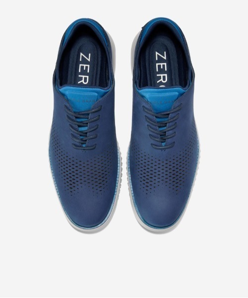 COLE HAAN（コールハーン）の「2.ゼログランド レーザー ウィング オックスフォード ラインド mens（スニーカー・メンズ・ネイビー・8/8.5/9/9.5/7.5/10/10.5/7/11）」の4枚目の写真