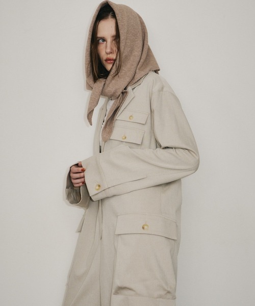 room153（ルームイチゴサン）の「ワークジャンプスーツ（つなぎ/オールインワン・レディース・グレー/ライトベージュ・0/1）」の18枚目の写真