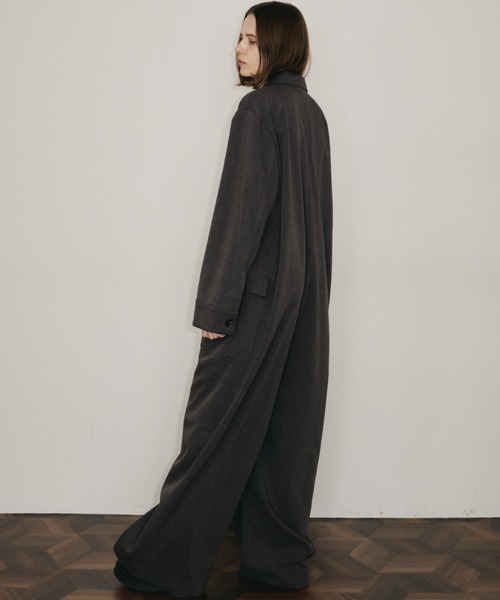 room153（ルームイチゴサン）の「ワークジャンプスーツ（つなぎ/オールインワン・レディース・グレー/ライトベージュ・0/1）」の22枚目の写真