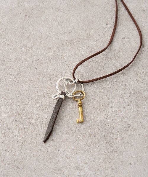 BEARDSLEY（ビアズリー）の「レザーネックレス（ネックレス・レディース・シルバー・FREE）」の11枚目の写真