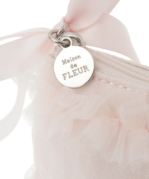 チュールフリルポーチ（ポーチ）｜Maison de FLEUR（メゾンドフルール