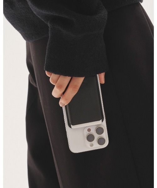 TODAYFUL（トゥデイフル）の「TODAYFUL iPhone Magnet Pocket（スマホケース/カバー・レディース・ブラウン/ブラック・FREE）」の4枚目の写真