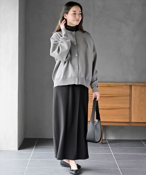 rps（アールピーエス）の「フロッキードットチュールハイネックプルオーバー（Tシャツ/カットソー・レディース・アイボリー/ブラック/グレー・フリー）」の22枚目の写真