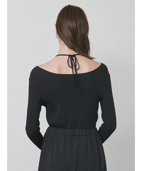 styling/（スタイリング）の「【S/S(エスバイエス)】ホルターネックトップス＜ウォッシャブル・接触冷感＞（その他トップス・レディース・グレー/ブラウン/ブラック・F）」の13枚目の写真