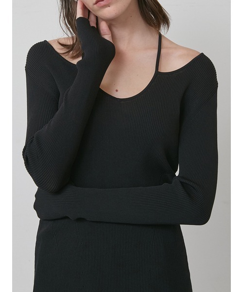 styling/（スタイリング）の「【S/S(エスバイエス)】ホルターネックトップス＜ウォッシャブル・接触冷感＞（その他トップス・レディース・グレー/ブラウン/ブラック・F）」の15枚目の写真