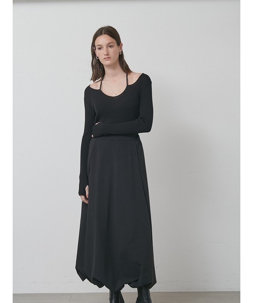 styling/（スタイリング）の「【S/S(エスバイエス)】ホルターネックトップス＜ウォッシャブル・接触冷感＞（その他トップス・レディース・グレー/ブラウン/ブラック・F）」の18枚目の写真