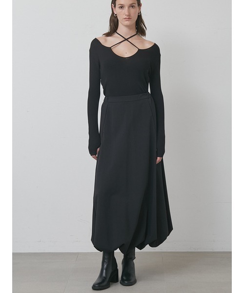 styling/（スタイリング）の「【S/S(エスバイエス)】ホルターネックトップス＜ウォッシャブル・接触冷感＞（その他トップス・レディース・グレー/ブラウン/ブラック・F）」の9枚目の写真