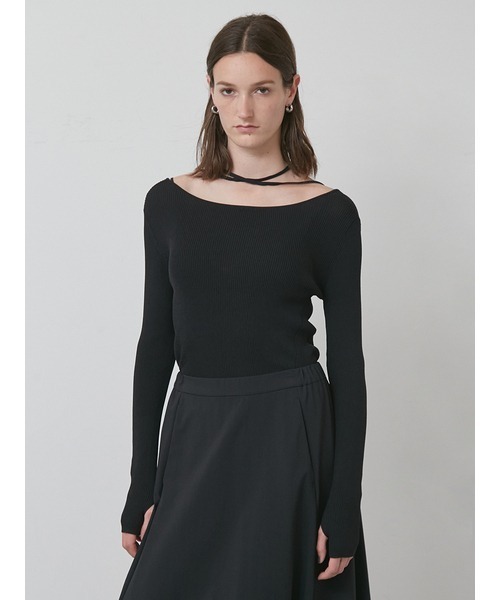 styling/（スタイリング）の「【S/S(エスバイエス)】ホルターネックトップス＜ウォッシャブル・接触冷感＞（その他トップス・レディース・グレー/ブラウン/ブラック・F）」の10枚目の写真