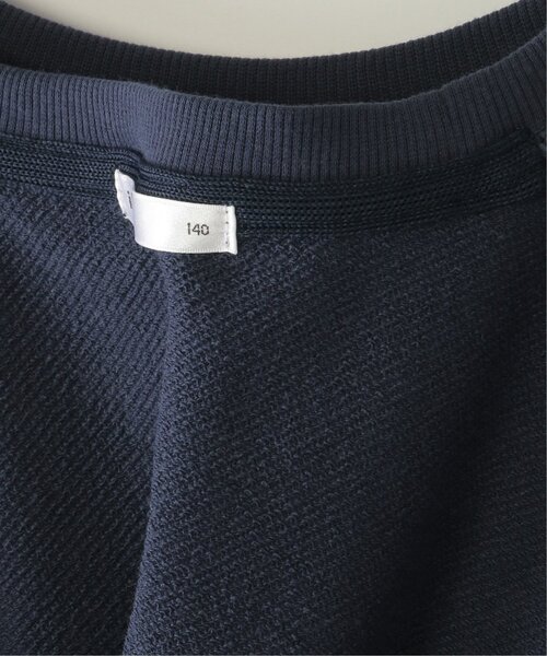 ikka（イッカ）の「【親子コーデ】裾シフォン箔ロゴプルオーバー（120~160cm）（Tシャツ/カットソー・キッズ・ネイビー/ダークベージュ/ダークラベンダー・120/130/140/150/160）」の10枚目の写真