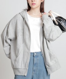 ロゴビッグジップパーカー