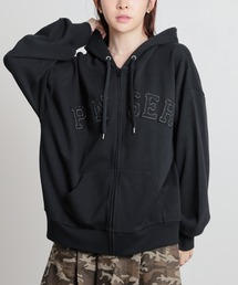 Honeys | ロゴビッグジップパーカー(パーカー)