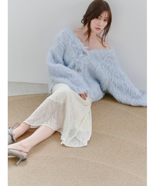 SNIDEL　デザインニットカーディガン デザインニットカーディガン（カーディガン/ボレロ）｜SNIDEL