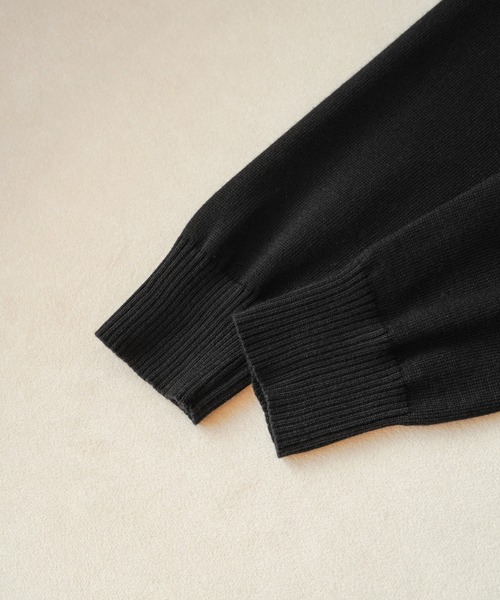 maison de LATIR(メゾンドラティール)の「「コントラストが、私を際立たせる。」春服。バイカラー大人配色レースUVカットカーデ(カーディガン/ボレロ・レディース・ブラック・FREE)」の8枚目の写真