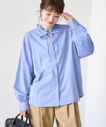coen（コーエン）の「【イージーケア】2wayシャツ＿フリルネック（シャツ/ブラウス）」