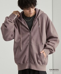 KANGOL(�J���S�[��)��KANGOL/�J���S�[�� �ʒ� ���S �����|�C���g�h�J ���B���e�[�W���C�N�I�[�o�[�T�C�Y���N�уW�b�v�p�[�J�[(�p�[�J�[)