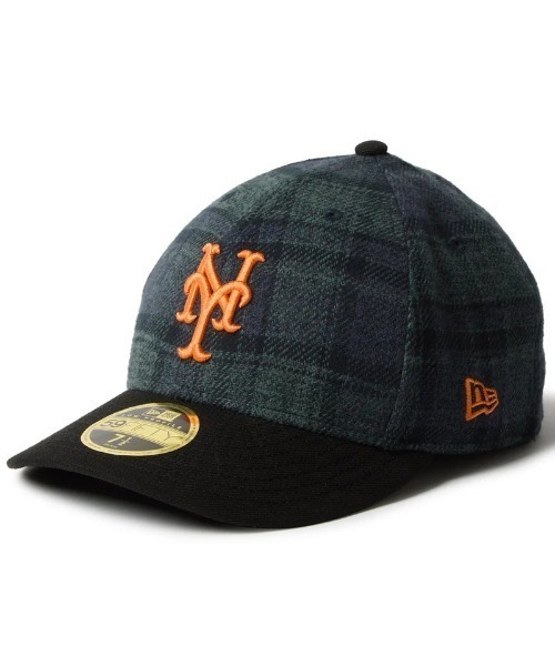 ニューエラ ラルフローレン チェック柄キャップ Lサイズ 中古 ☆未使用品☆ラルフローレンxニューエラxヤンキース キャップ チェック