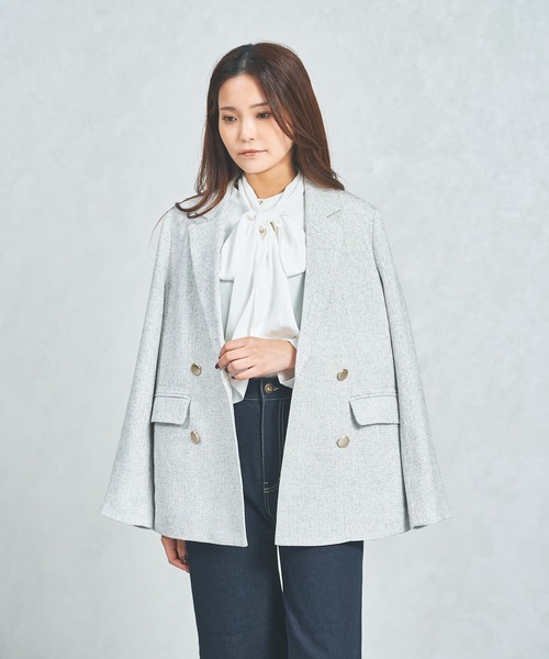セール】一部店舗限定 2025秋冬新作 ツイードテーラードジャケット