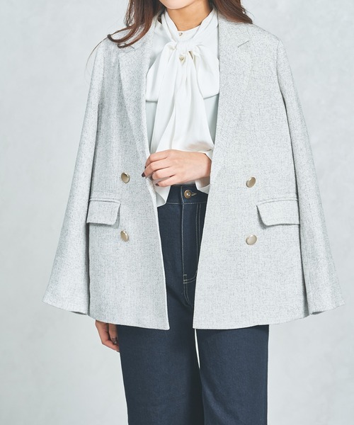 セール】一部店舗限定 2025秋冬新作 ツイードテーラードジャケット